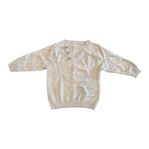 The North Face Tan Crew Neck Sweater Soft Knit Classic